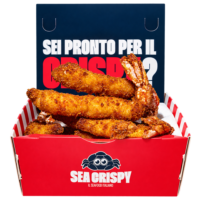 gamberi al panko